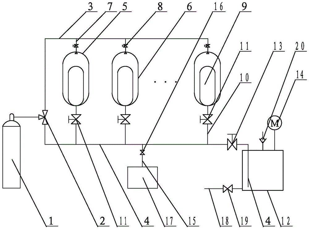 On-site inspection device and method for dissolved gas in transformer oil on-line monitor