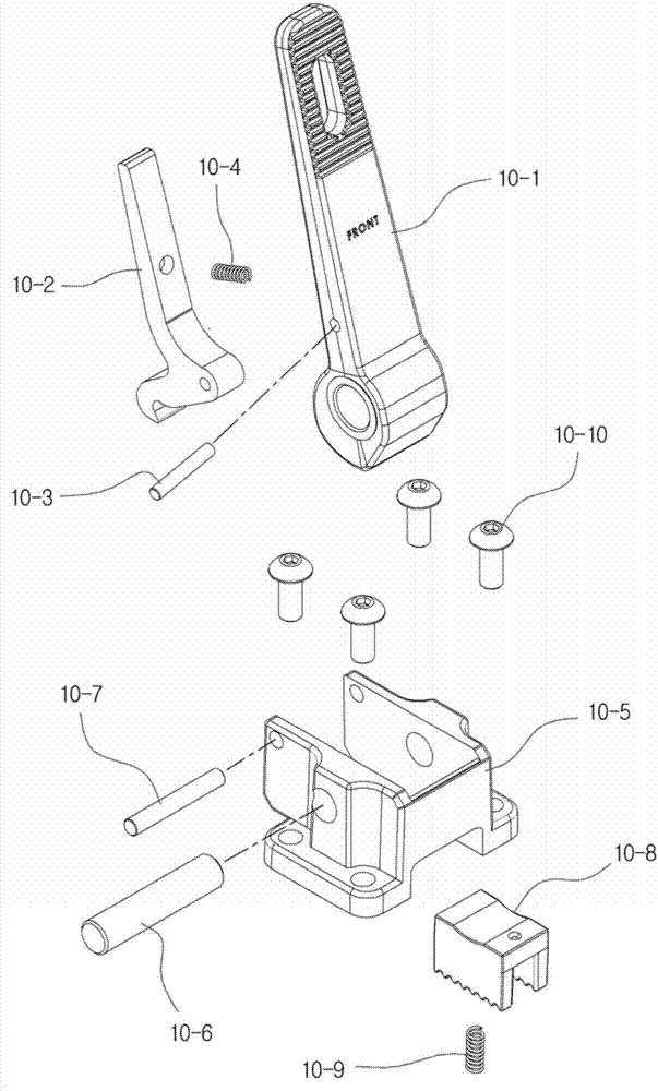 Bicycle frame structure