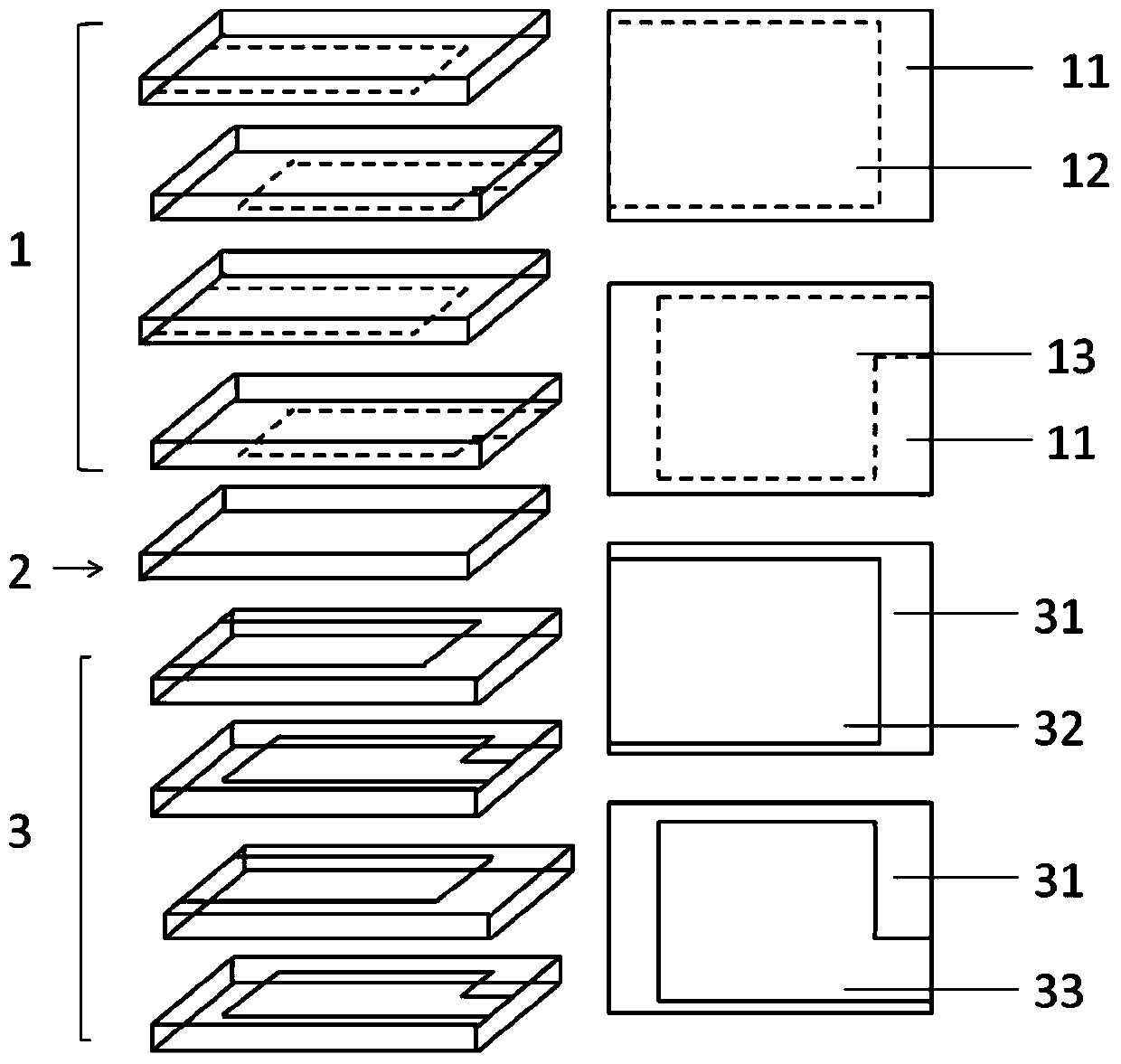 Lamination sheet-type heat and pressure sensitive composite resistor and preparation method thereof