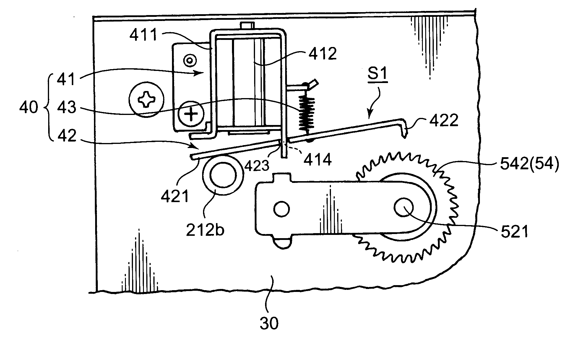 Noise reduction structure for solenoid assembly