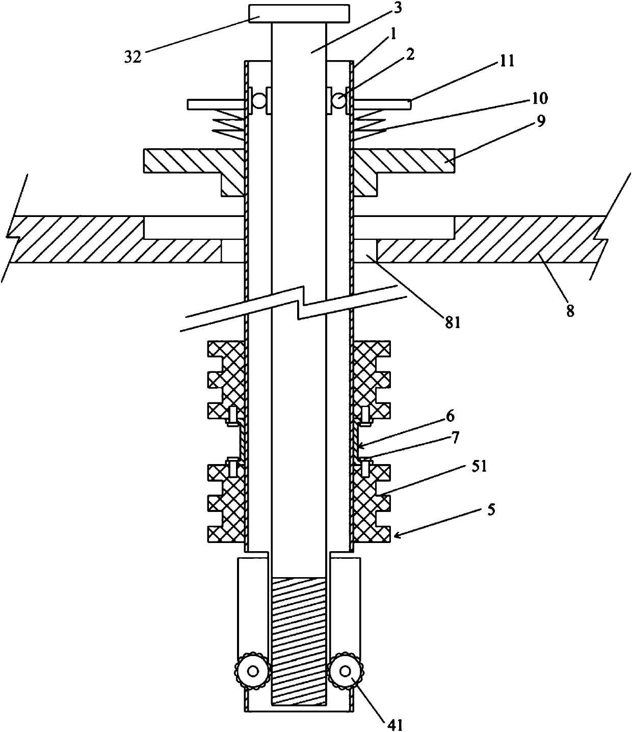 Slope anchoring device for construction and municipal engineering