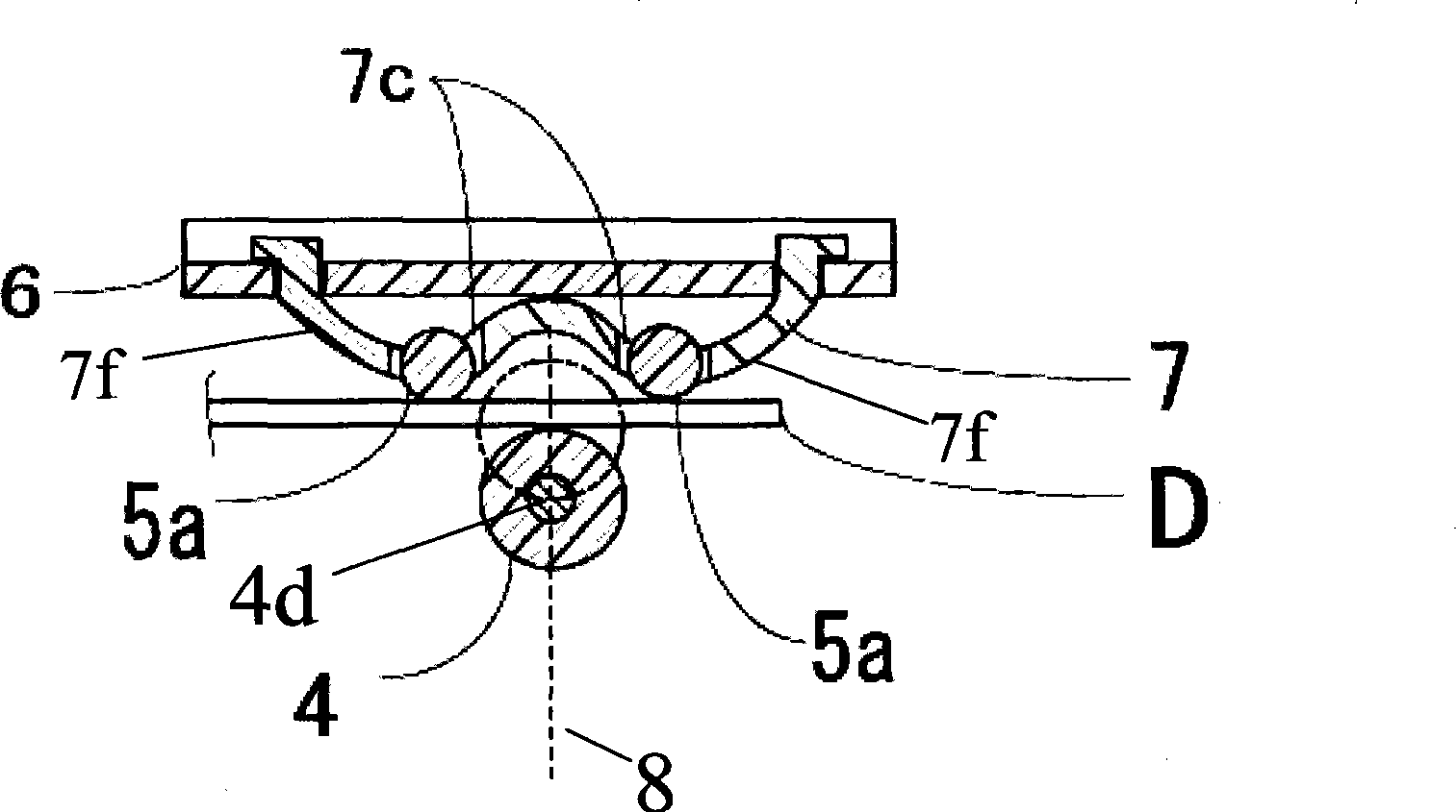 Optical disk conveying device