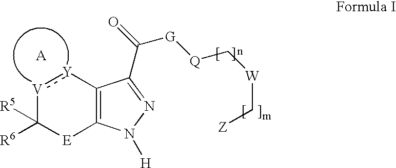 Substituted fused pyrazolecarboxylic acid arylamides and related compounds