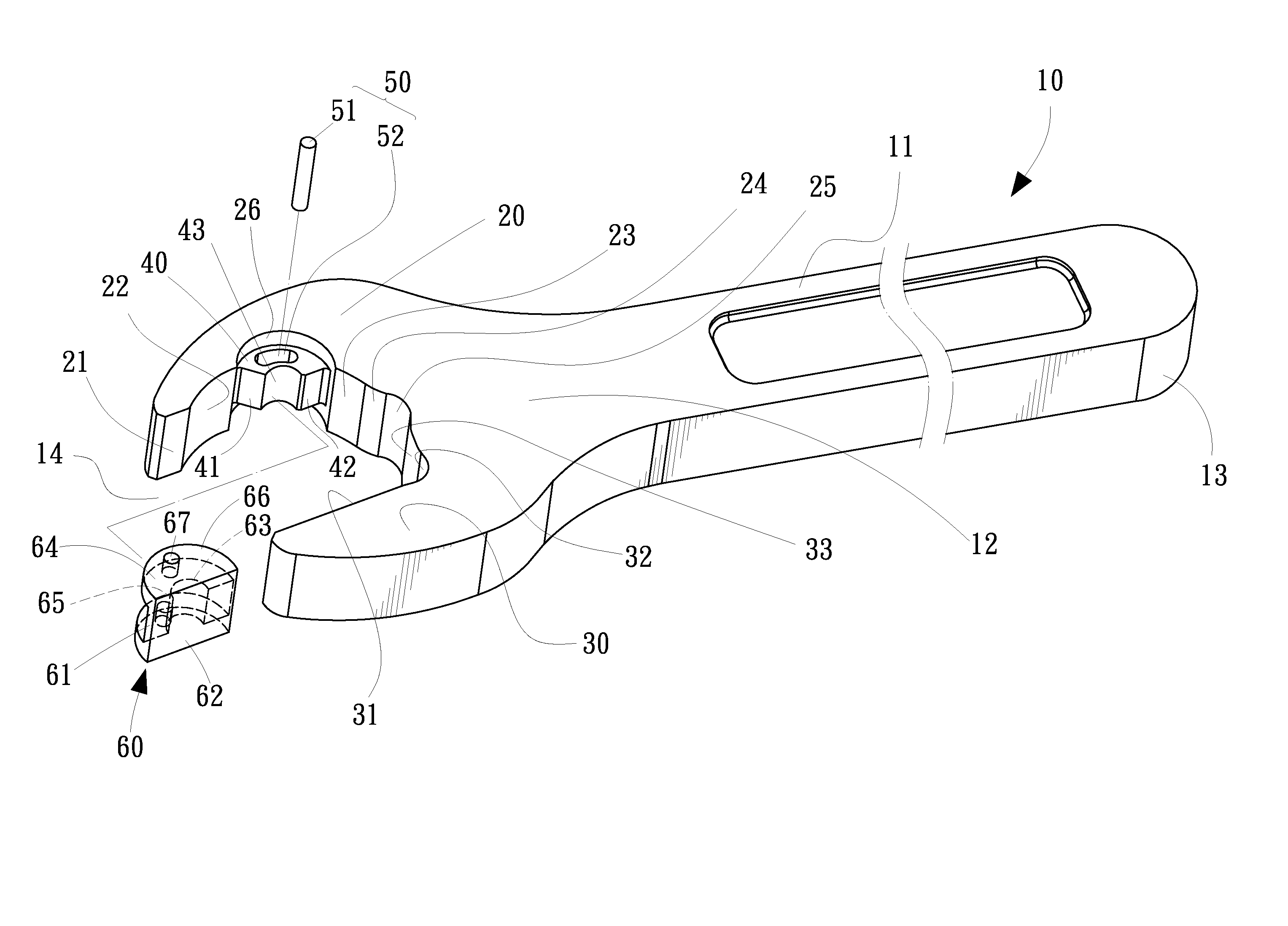 One-way open-end wrench