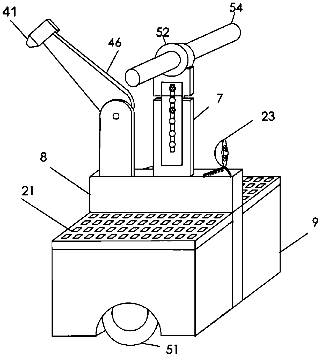 A low-voltage distribution network disconnection inspection device