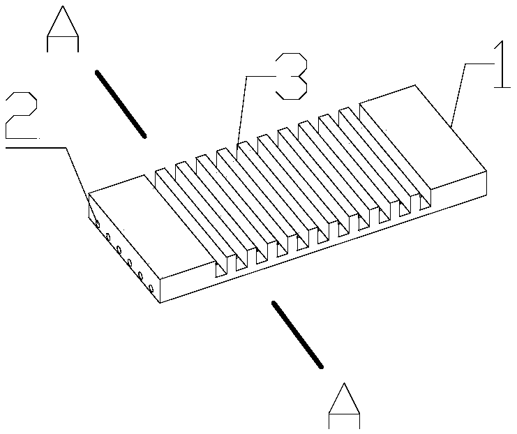 Through-reinforced concrete laminated floor structure and its fabrication and assembly method