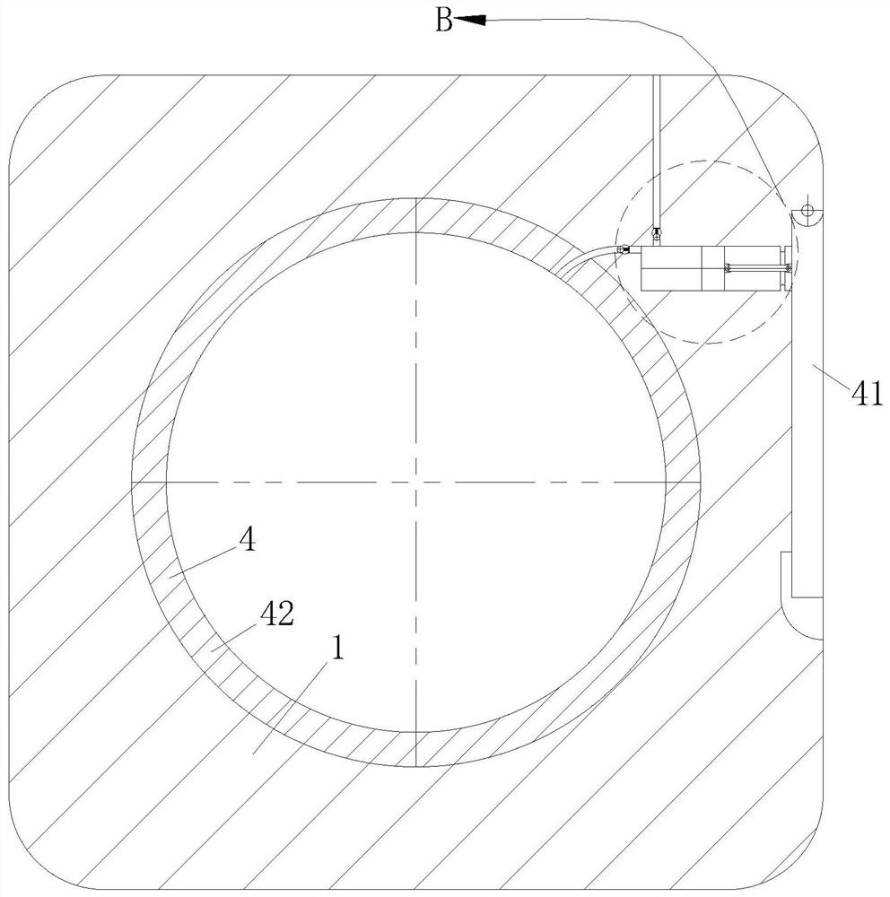 Purification device for removing formaldehyde in indoor air