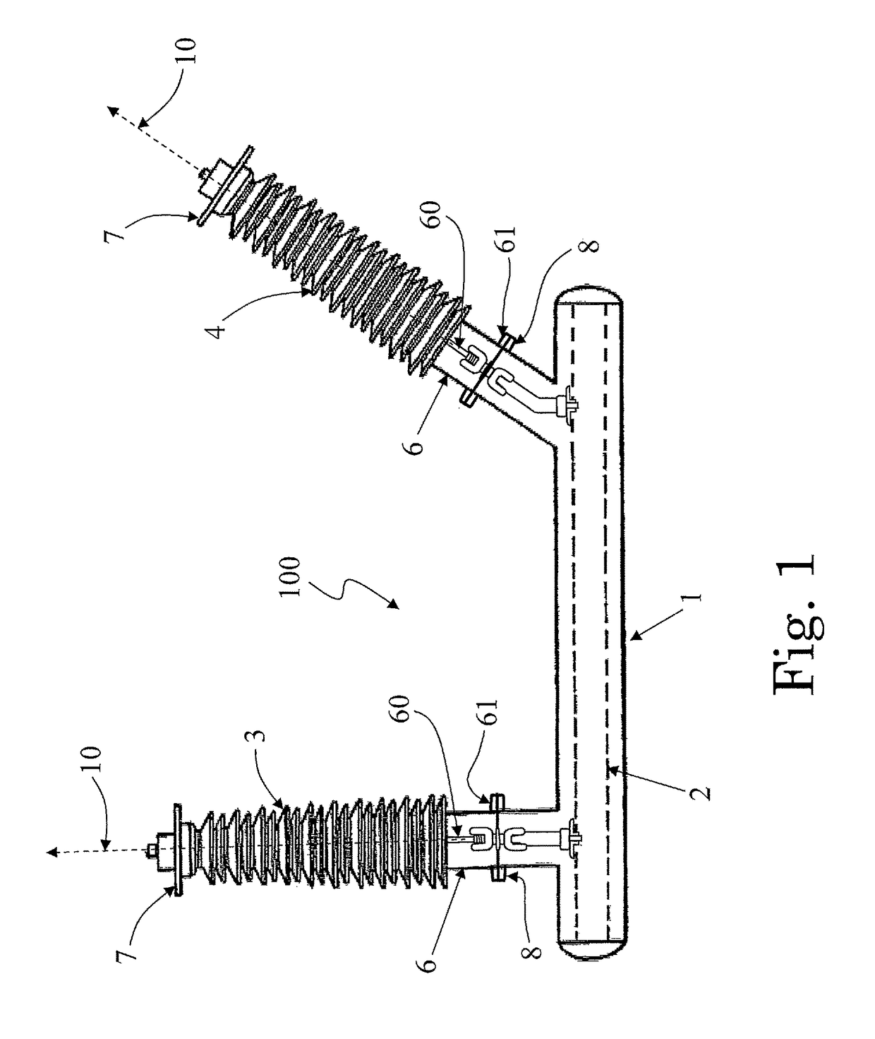 Actuating device for an electric switchgear