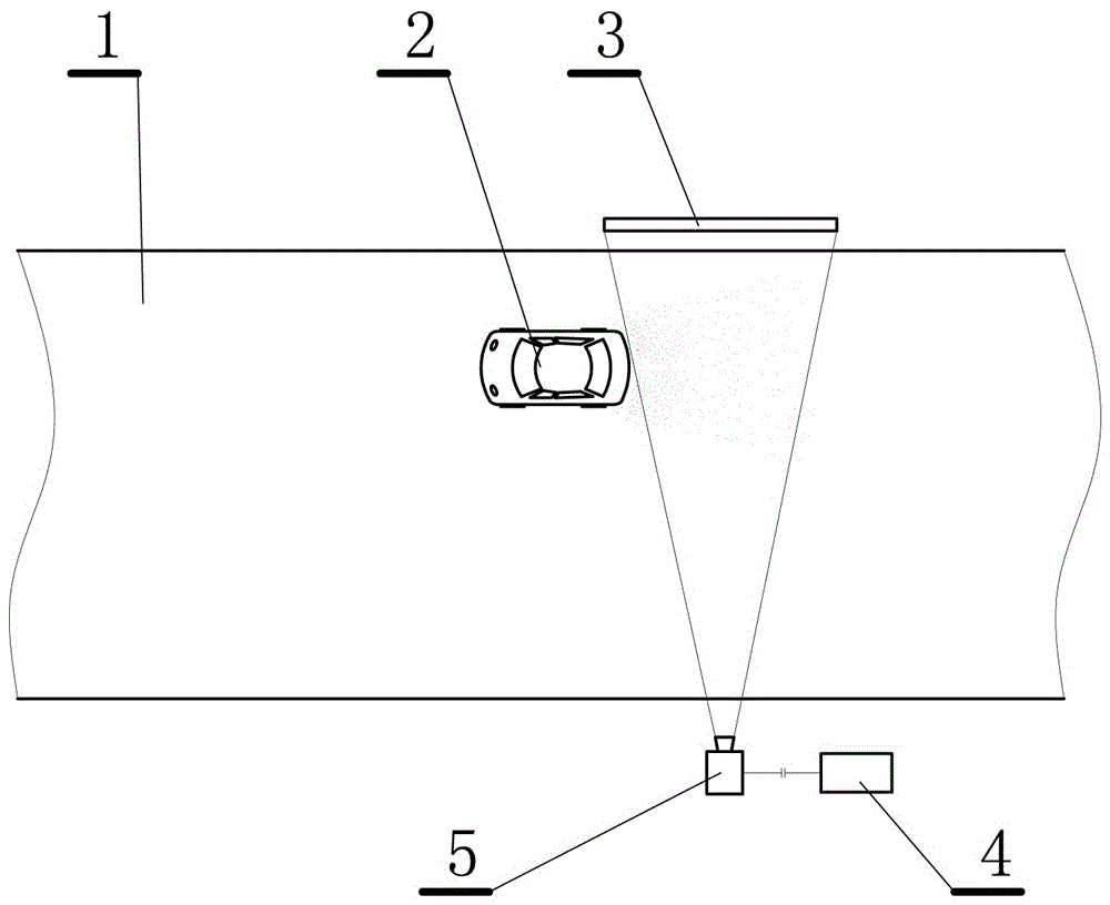 System and method for monitoring road wheel water drop atomization radius