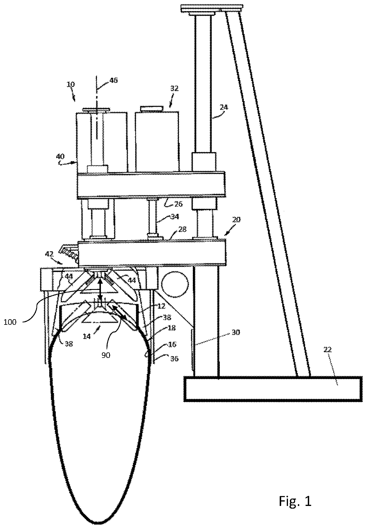 Method for forming a collar in a muffler housing