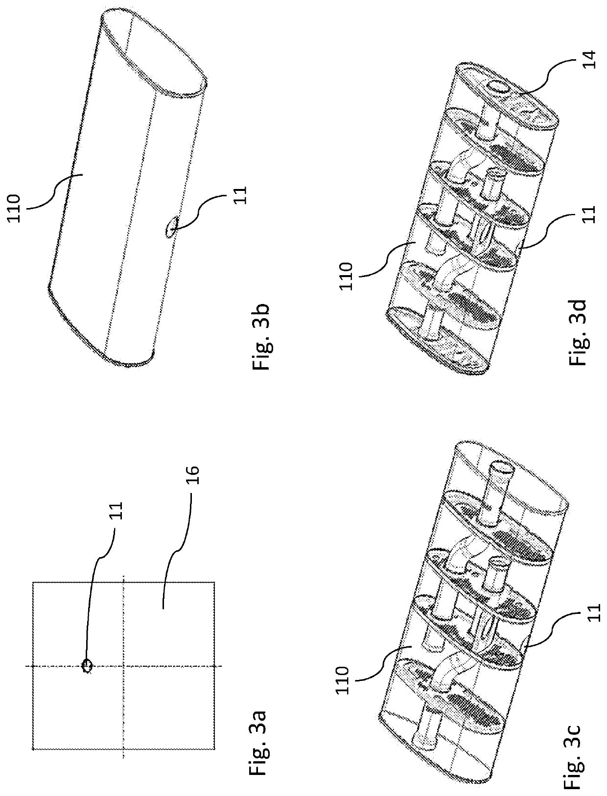 Method for forming a collar in a muffler housing