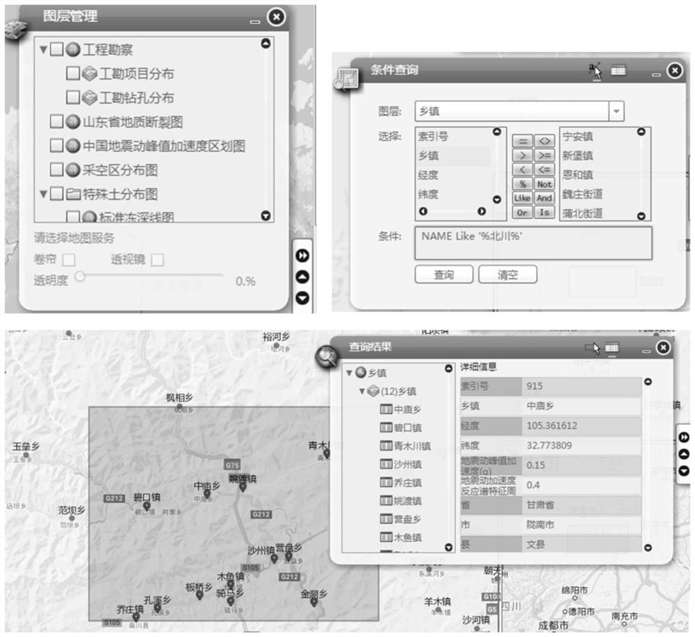Rock-soil dynamic information processing system and method based on cloud GIS platform