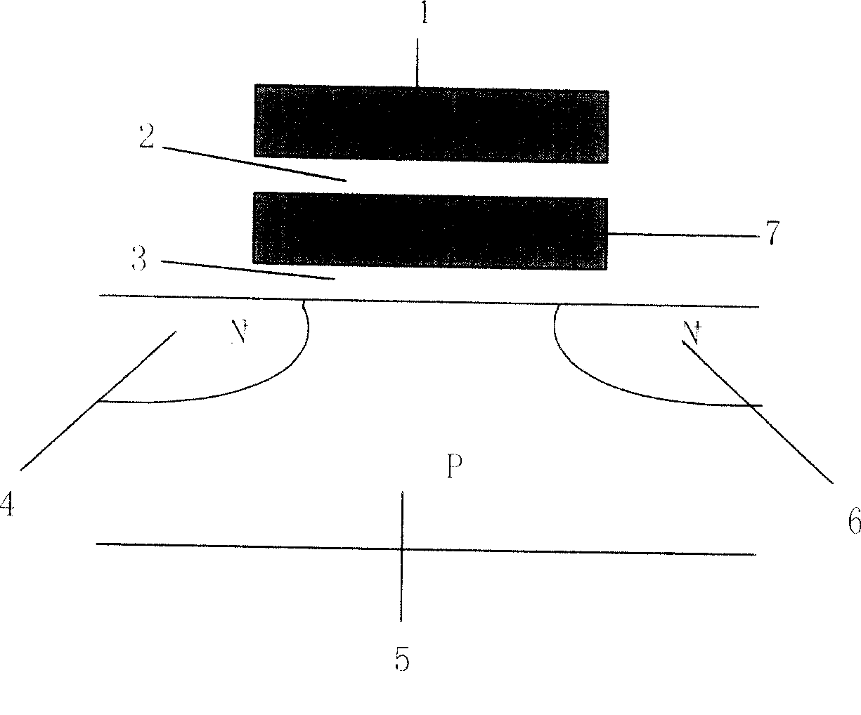 Flash storage cell structure and its preparation method