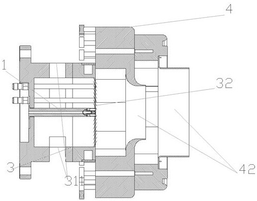 Liquid fuel nozzle for dual-radial swirler dual-fuel combustion chamber