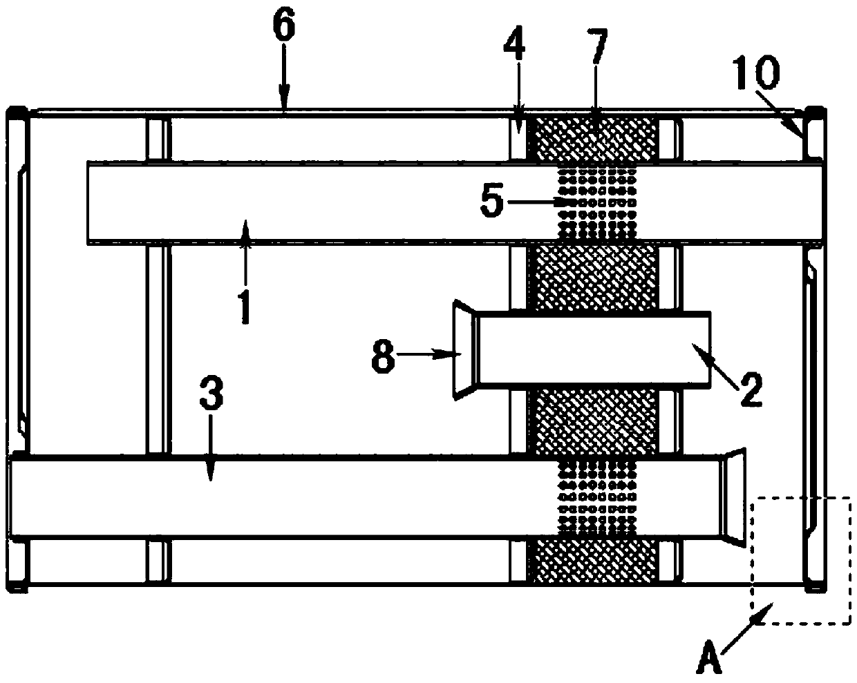 Manufacturing method of automobile muffler and muffler device