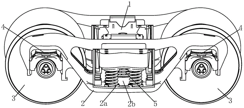 Railway wagon self-adjusting device