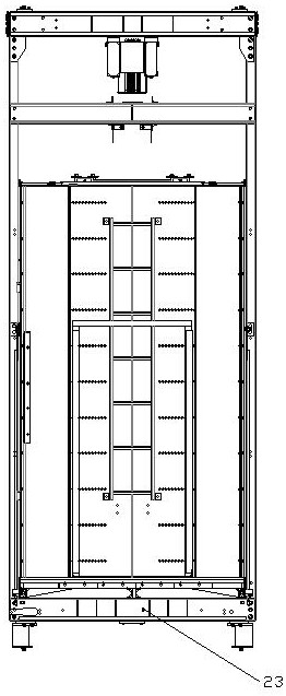 Transfer method for building partition boards