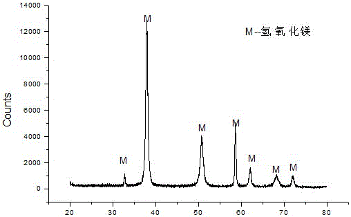 Method for preparing flaky monodisperse nano-magnesium hydroxide from magnesite