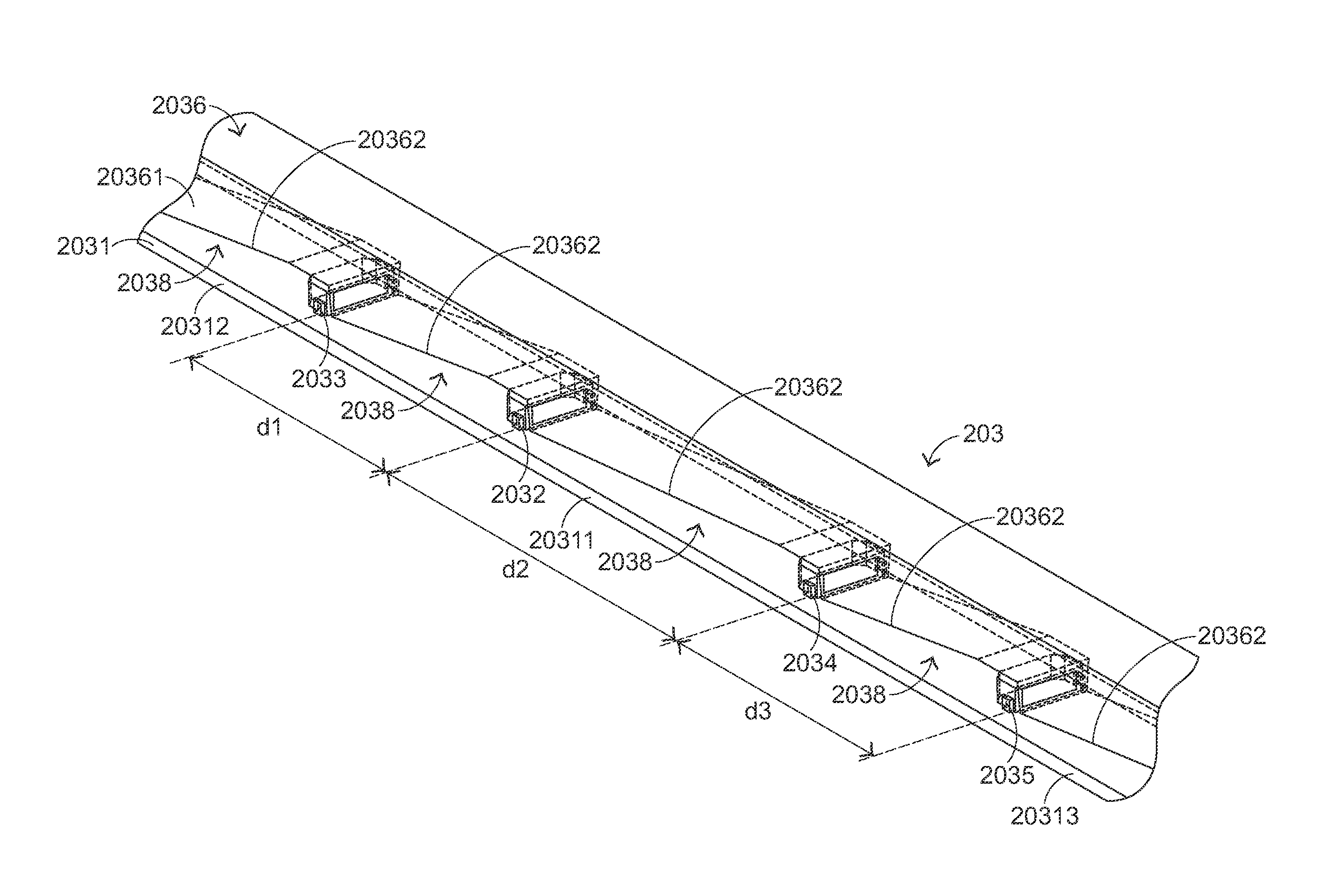 Light guide module of scanning apparatus
