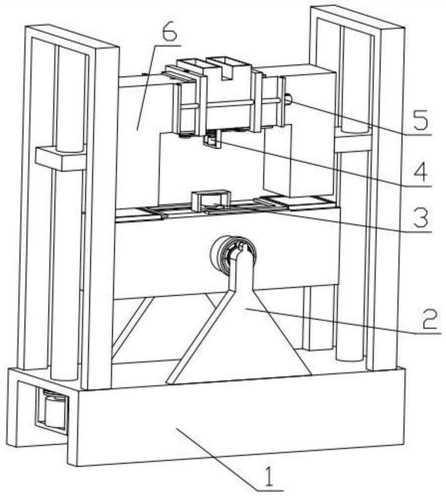 Forage processing device for animal husbandry