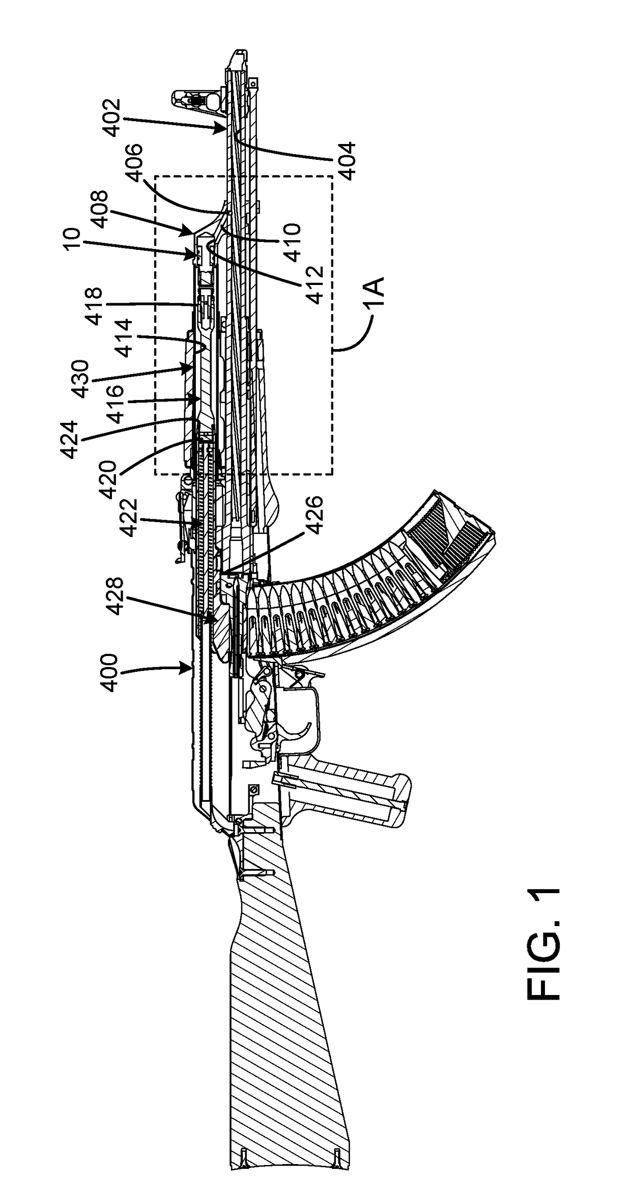 Piston for a gas-operated firearm