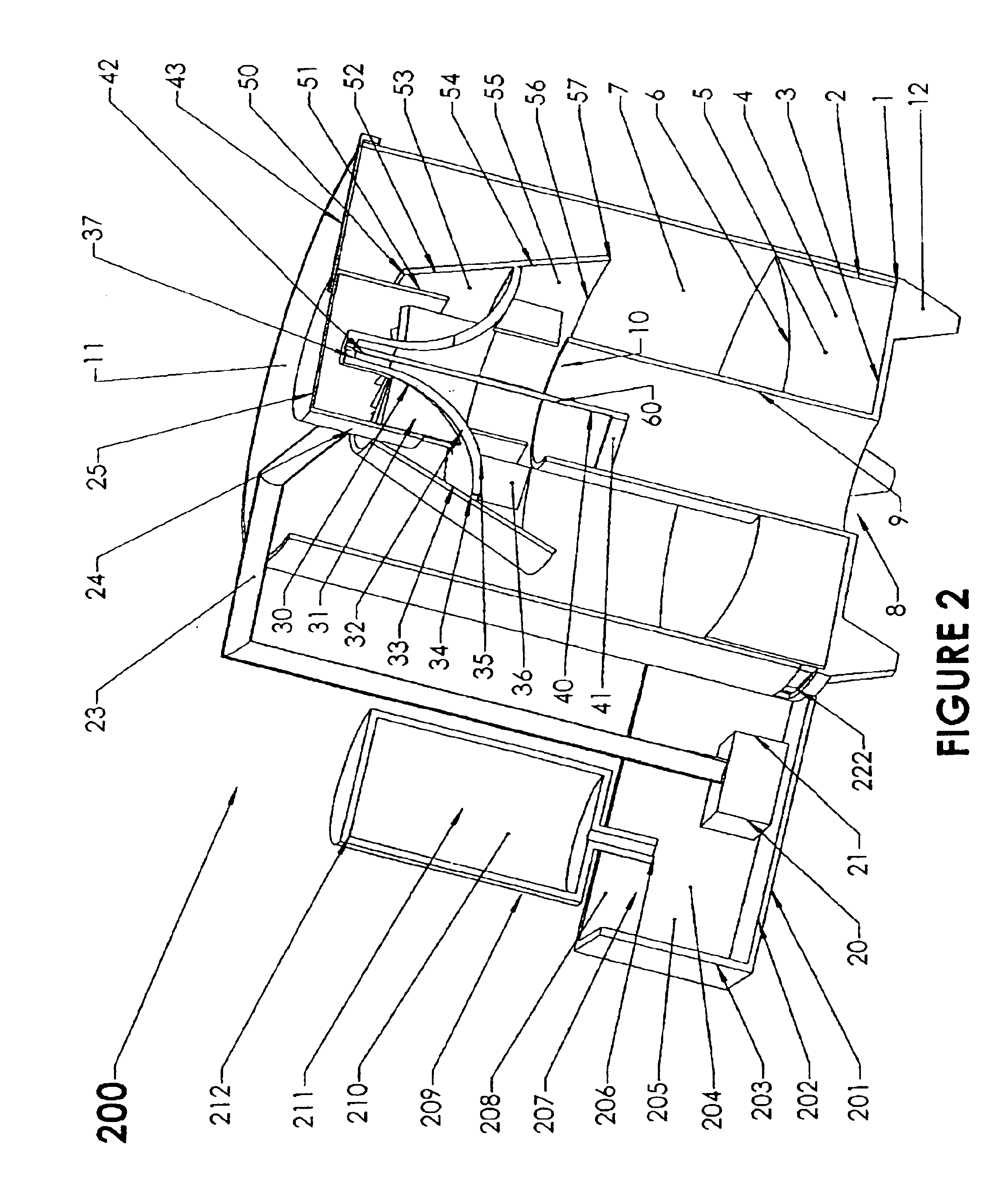 Method and apparatus for cleaning a gas