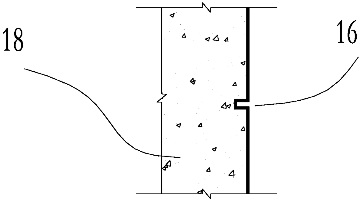 Filling technology capable of making slurry uniformly distributed between inner wall and outer wall of freezing shaft