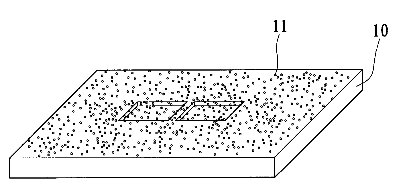 Preparation method for an electron tomography sample with embedded markers and a method for reconstructing a three-dimensional image