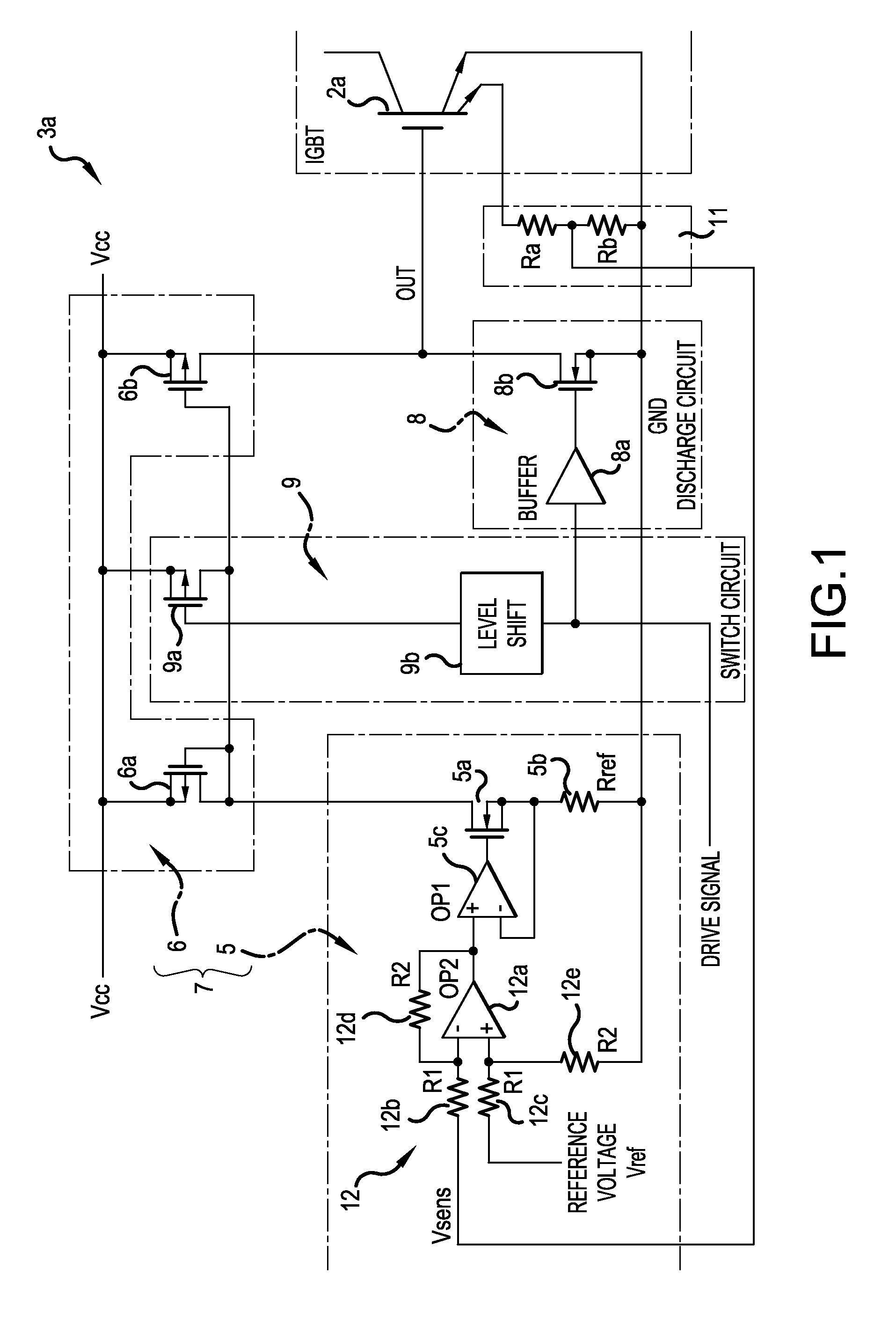 Insulated gate semiconductor element drive device