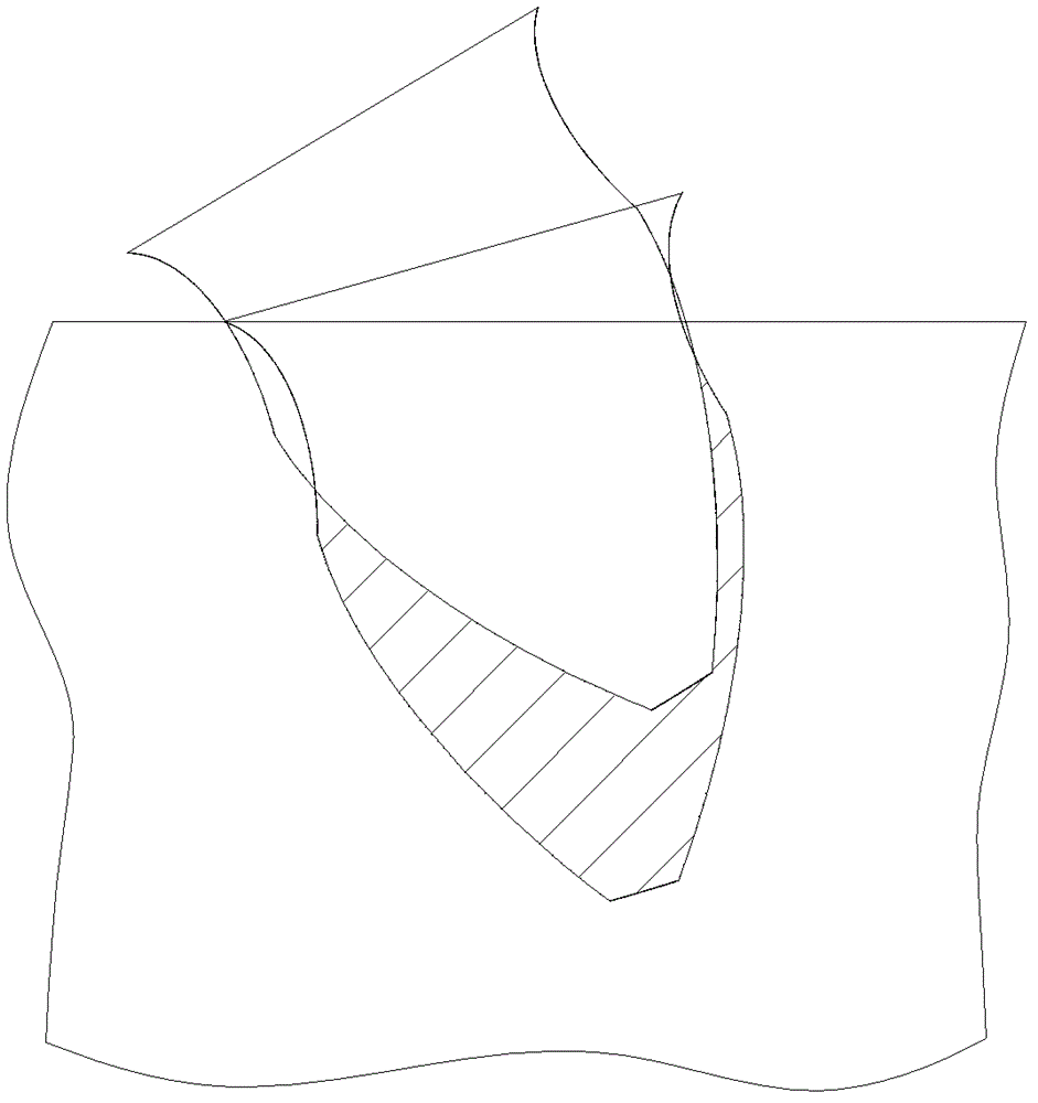 Gear shaping method based on equal cutting area