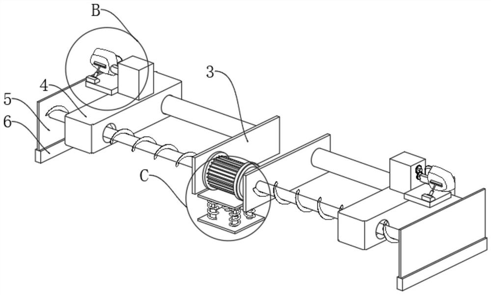 Hidden electronic rearview mirror bracket mounting structure for vehicle