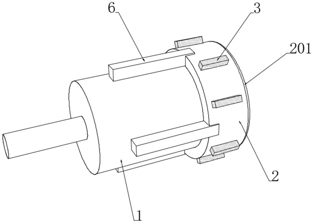 Heated phase change water-cooled heat dissipation motor