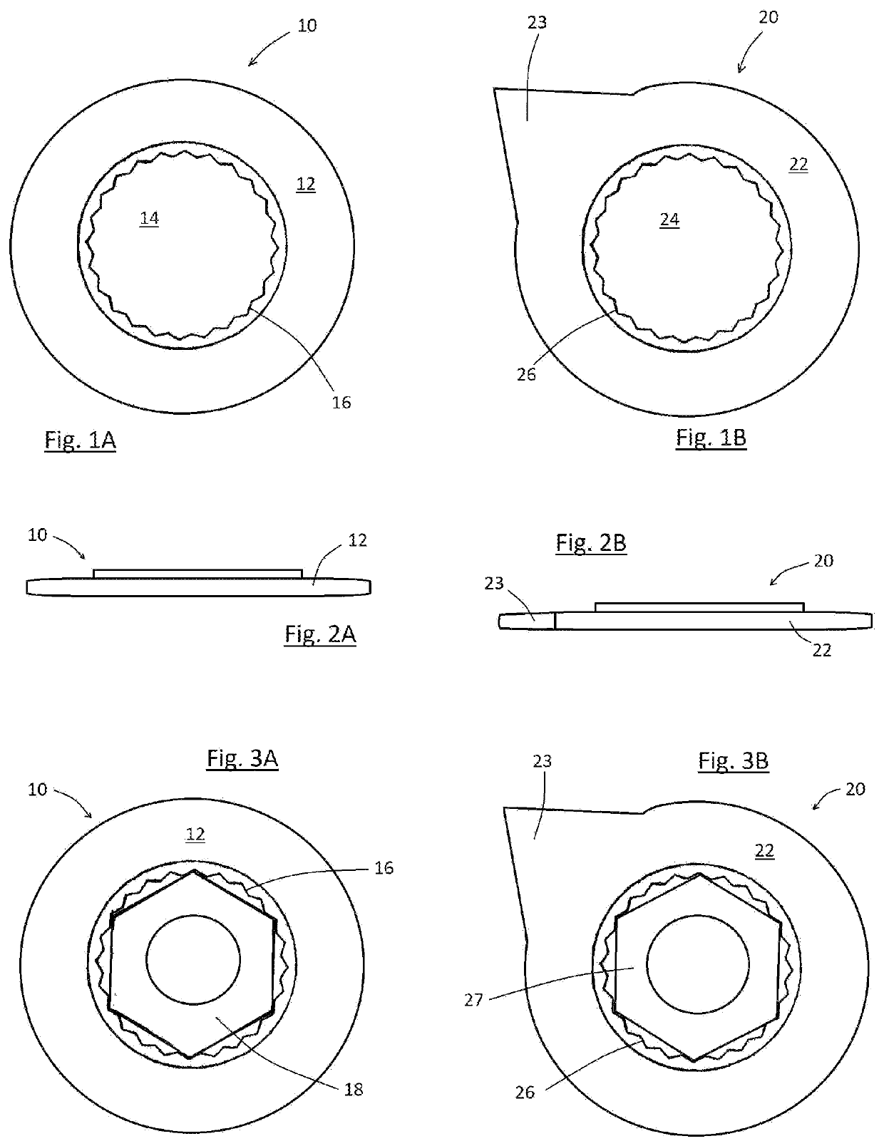 Thermochromic wheel lug nut device