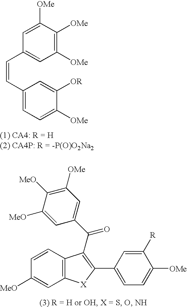 Novel tubulin polymerisation inhibitors