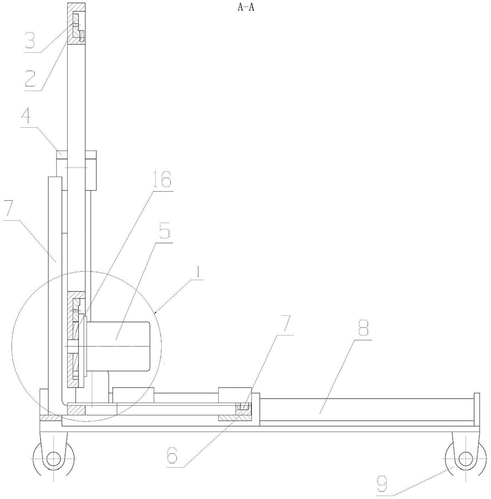 A multi-directional nozzle assembly vehicle