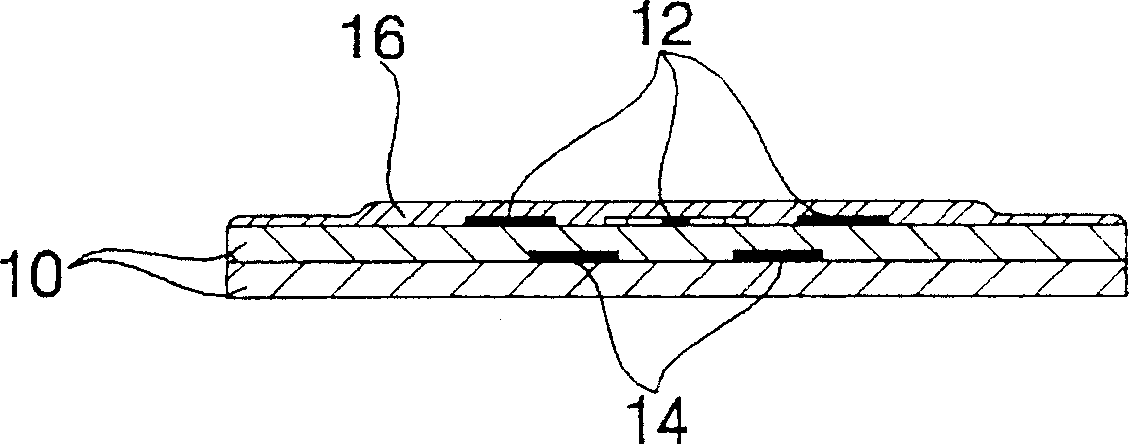 Surface discharge type air cleaning device