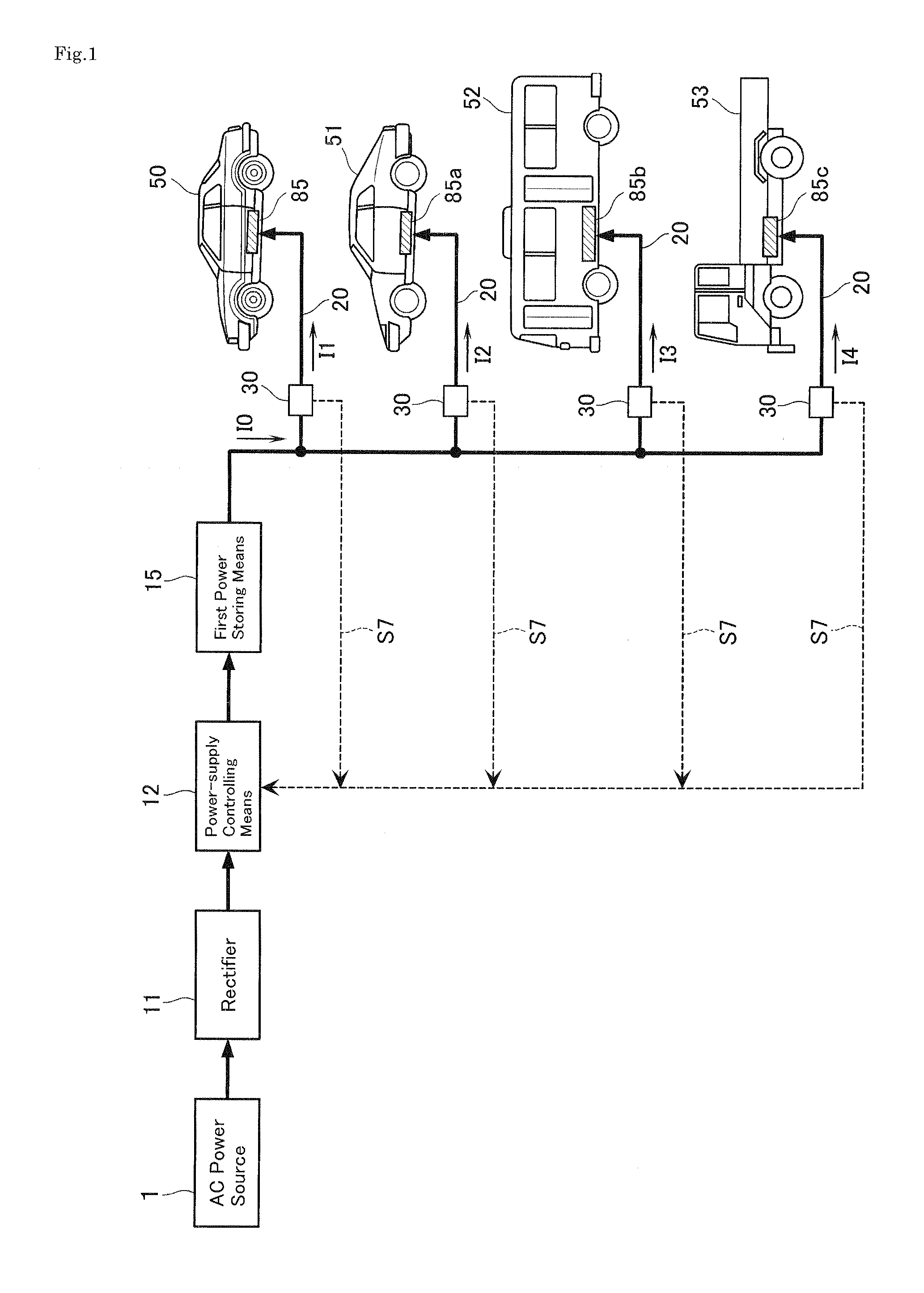 High-speed charging power supply device and high-speed charging power supply method