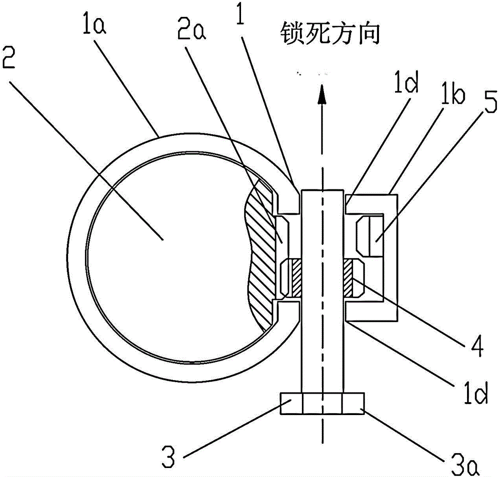 Lateral fastening device in tooth meshing for tin bath bottom brick