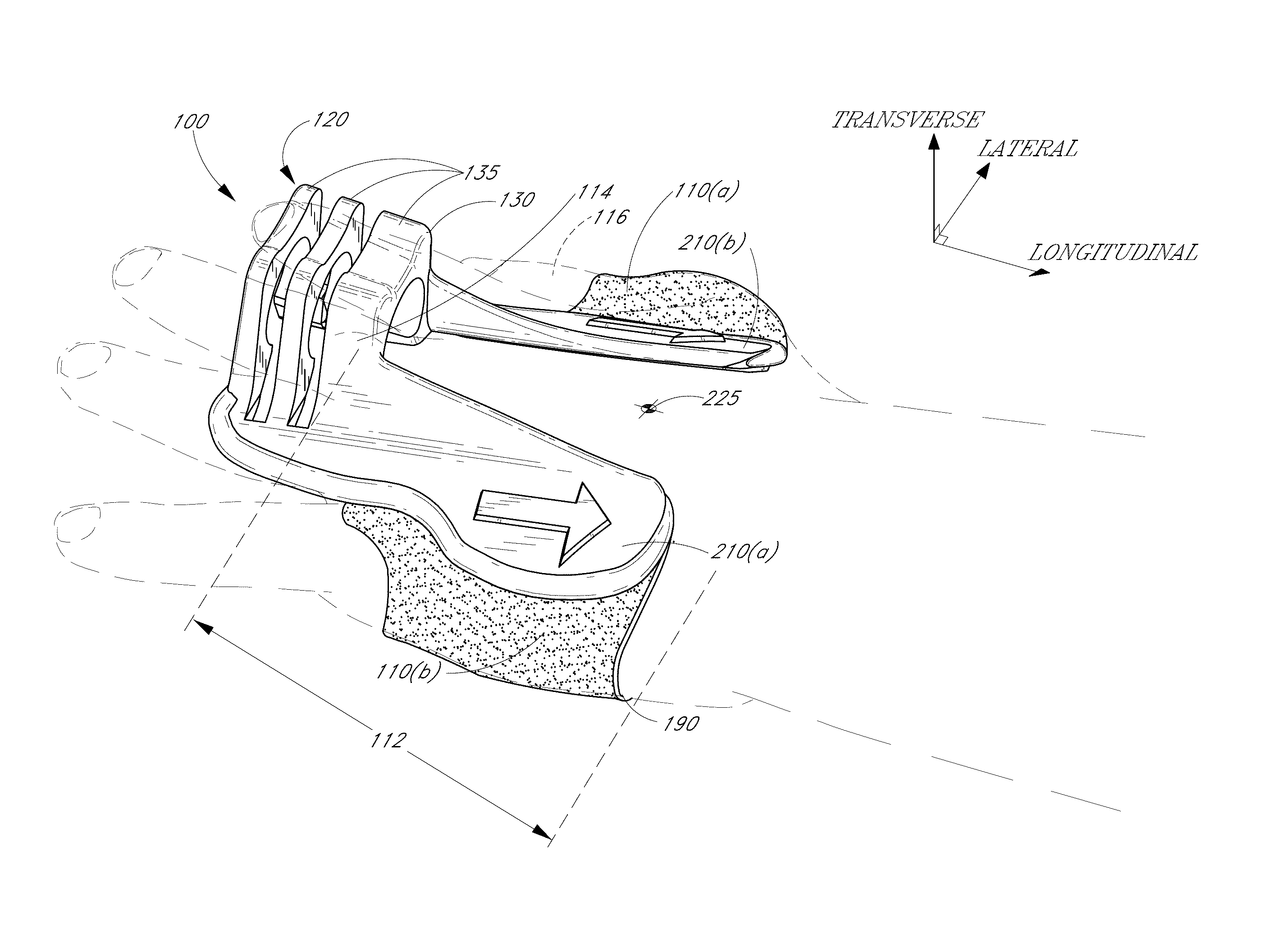 Anchoring system for use with neonates