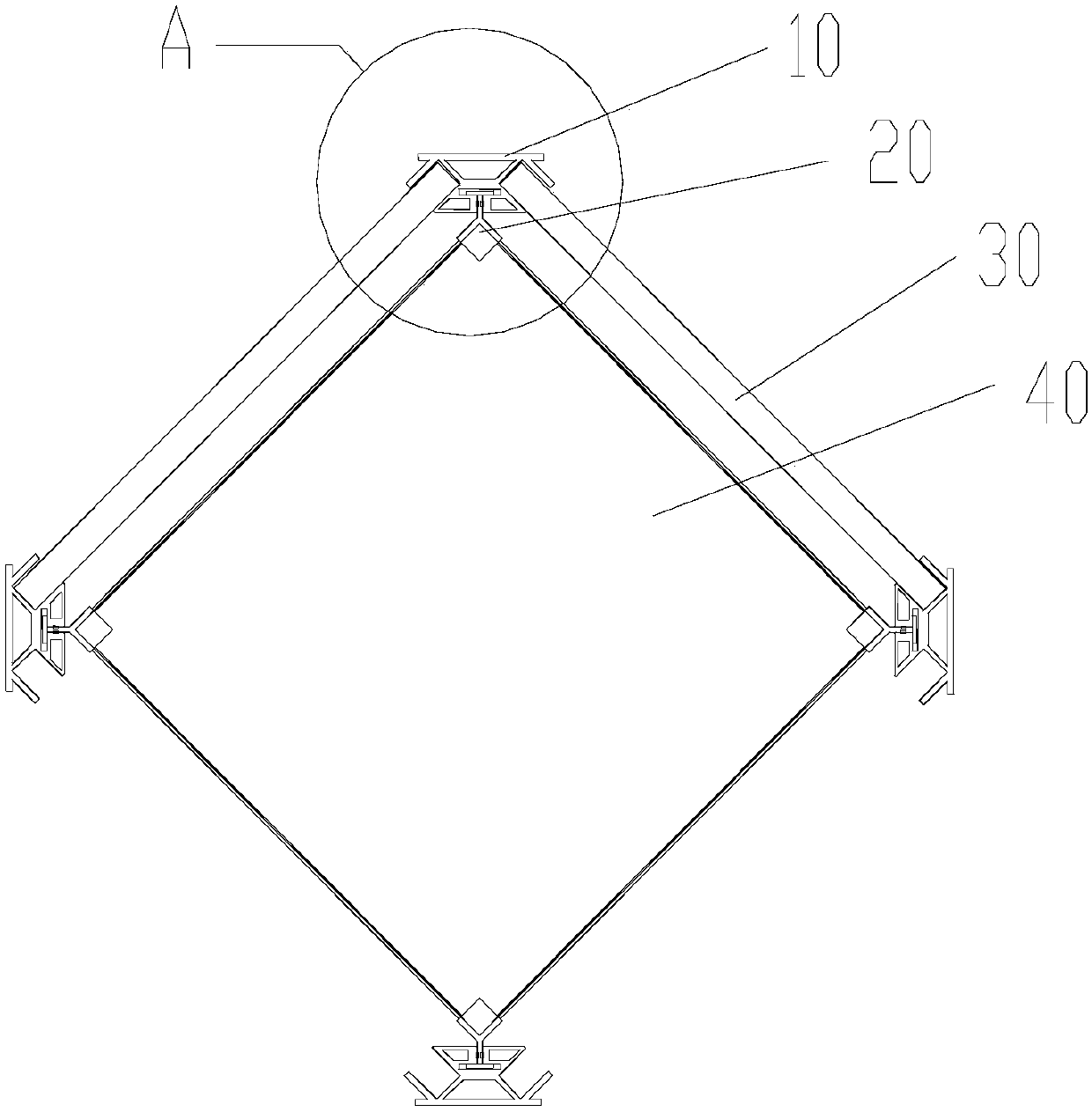 Installation structure and ventilation system of heat exchange core