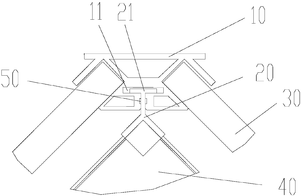 Installation structure and ventilation system of heat exchange core