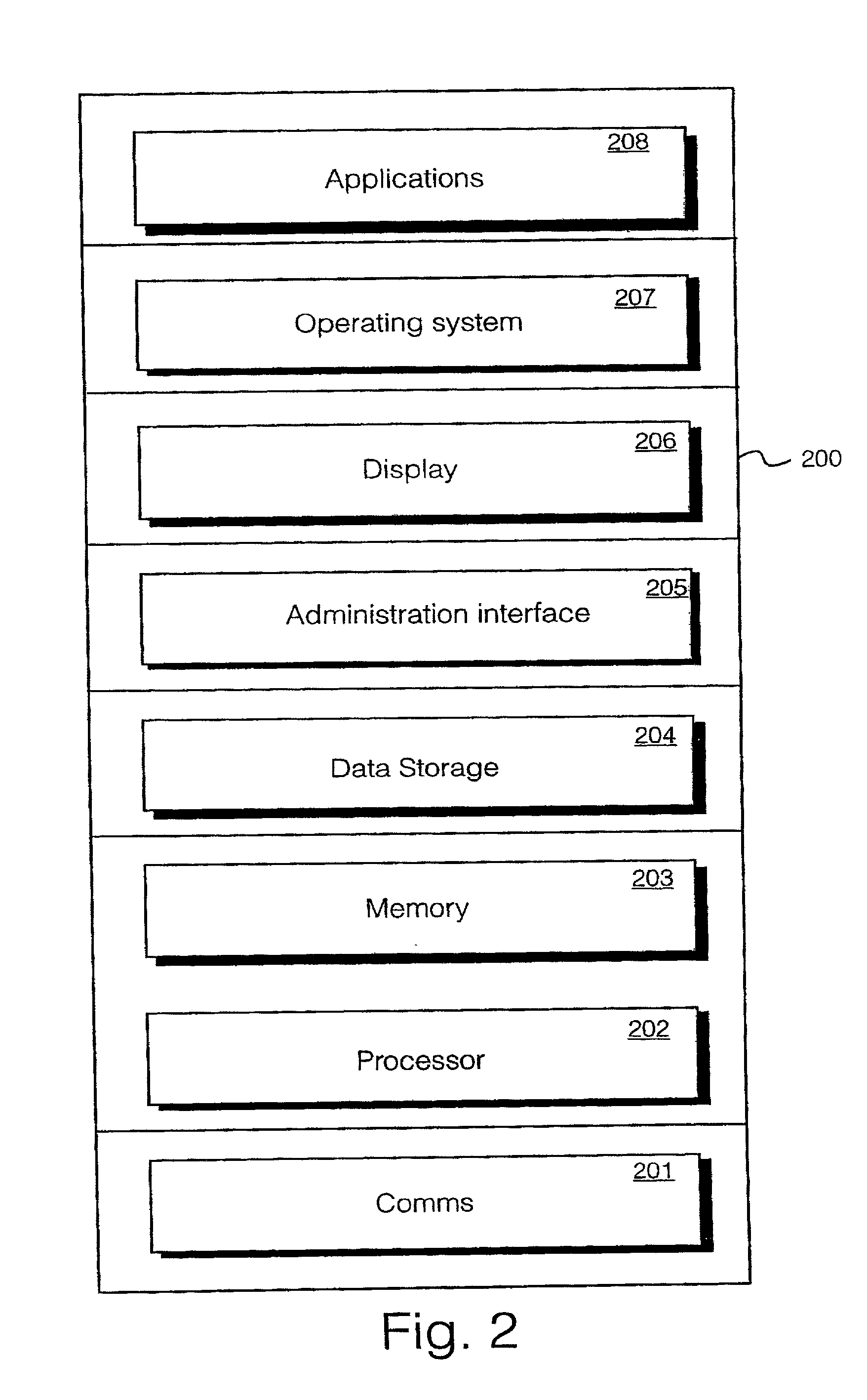 Performing operating system recovery from external back-up media in a headless computer entity
