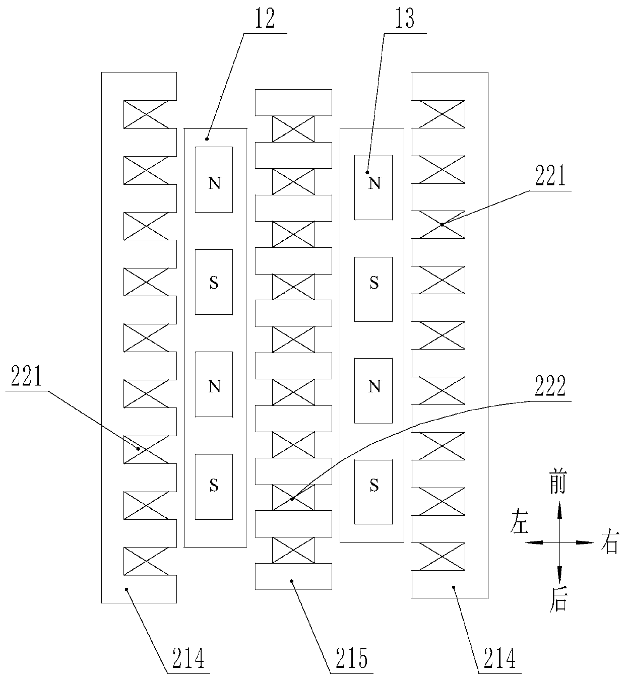 High-acceleration high-stability high-temperature superconducting maglev vehicle system