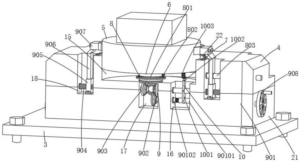 An adjustable multi-angle milling device and method