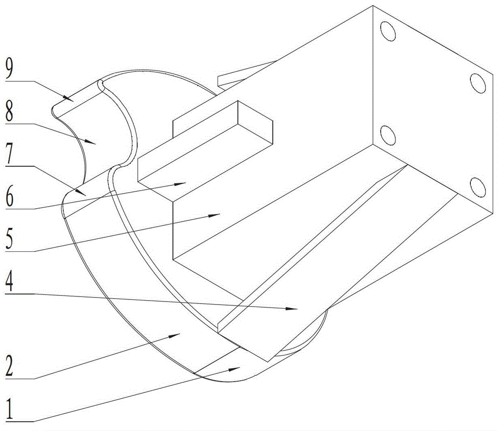 Mounting structure of refrigerator door