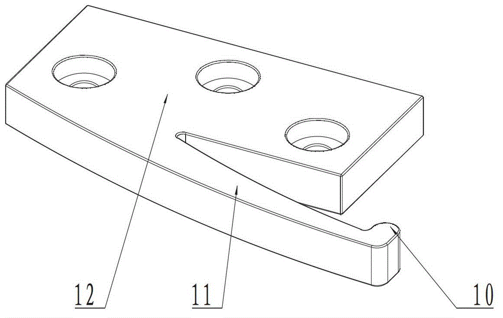 Mounting structure of refrigerator door