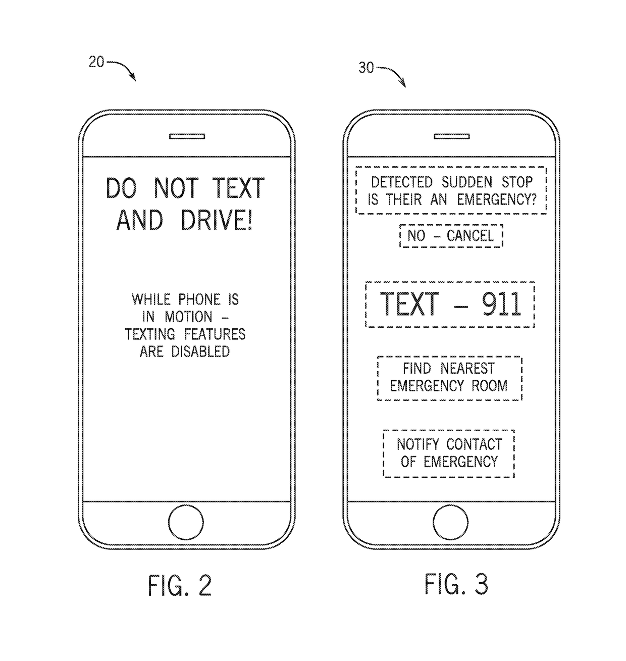 System and method of intercepting text messages