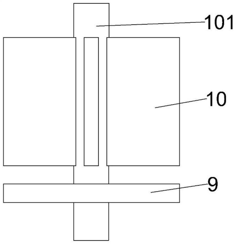 Hoisting positioning device and method for assembly type cement concrete pavement slab