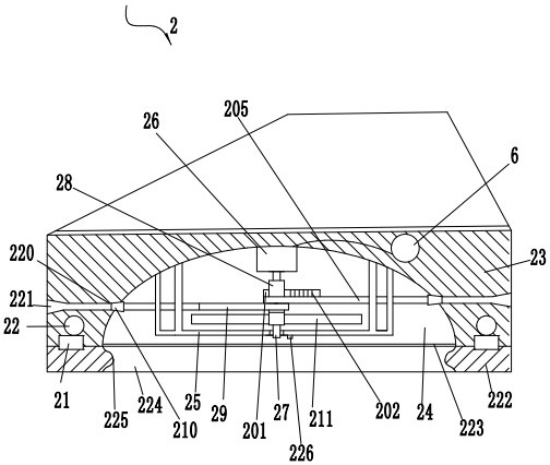 Auxiliary landing method for high-altitude working