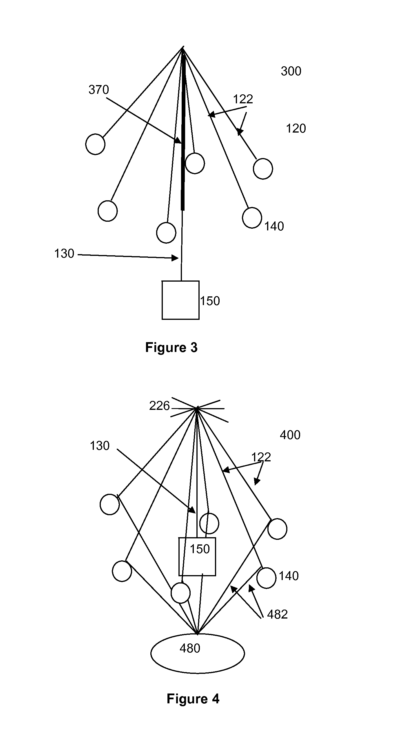 Parachute assembly for deploying a wireless mesh network